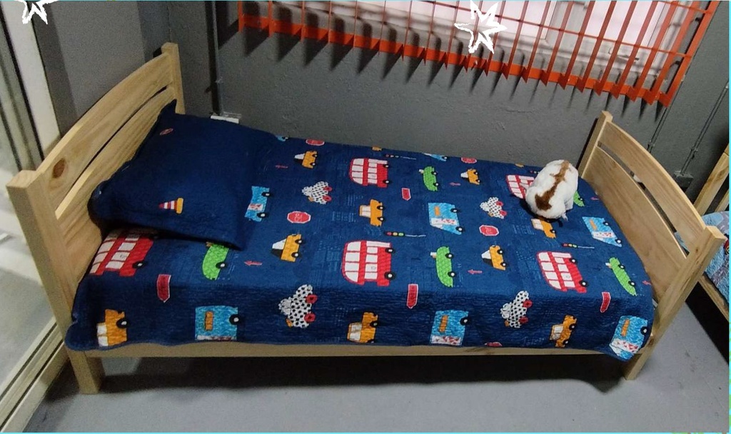 CAMA MODELO CLÁSICO DE 11/5 CON COLCHÓN