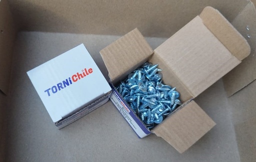 TORNILLO LENTEJA PUNTA FINA     8X 1/2