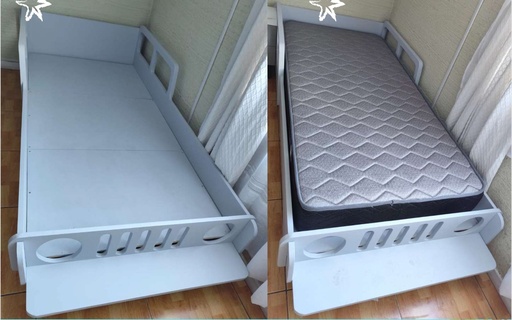 CAMA MONTESSORI JEEP 11/5 SIN COLCHÓN